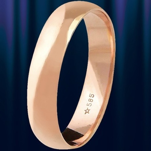 Rose gold 585 goldehering - 585,