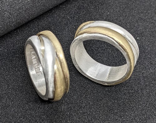 Breite eheringe silber - mm,