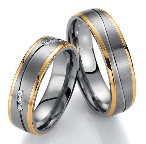 585gold titan eheringe - 585gold,