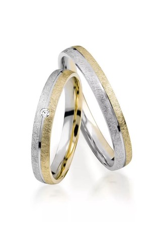 2x585 gold trauringe paarpreis - 2x585,
